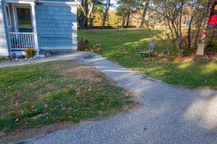 Chip stone on path