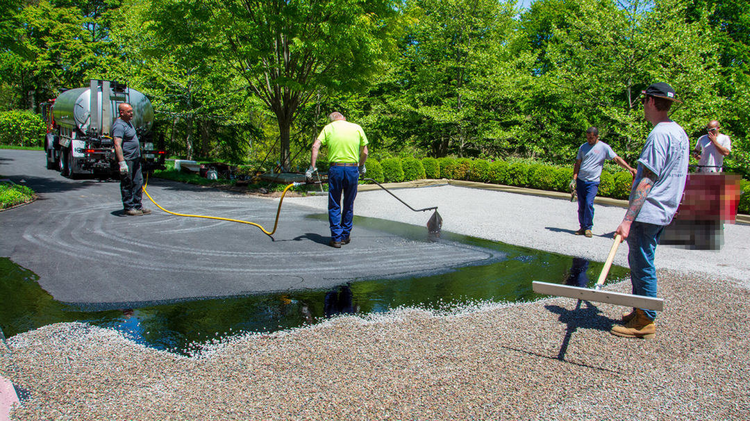 Chip Seal Driveway Chip Seal Driveway